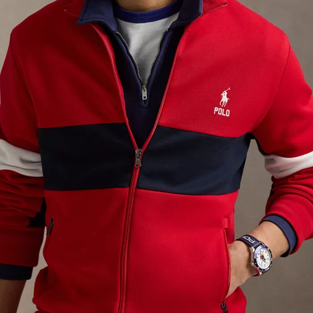 Polo Ralph Lauren Men's Double-Knit Track Jacket